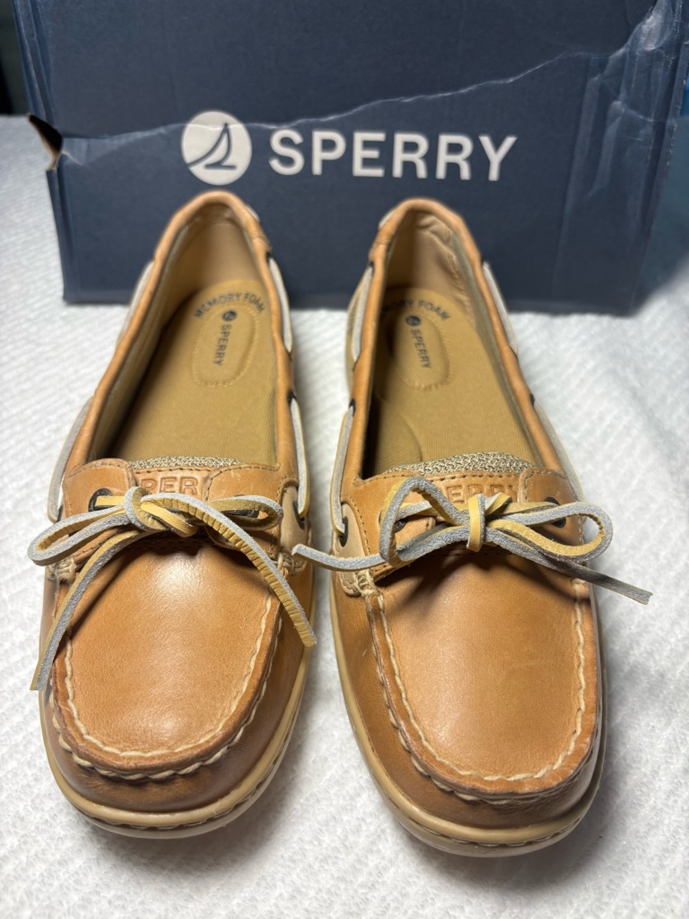 Sperry Tan Angelfish Boat Shoes